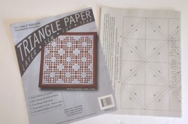 Quiltime Triangle Paper 1.5” Half Square 720 Finished Squares Layer Sew ... - $10.80