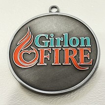 Girl on Fire Medallion Inspirational - $16.82
