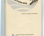  Littlest Cruise Ship Program &amp; Ad Book South Shore HS Brooklyn 1982 larc - $27.72