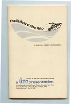  Littlest Cruise Ship Program &amp; Ad Book South Shore HS Brooklyn 1982 larc - £21.83 GBP