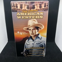 The Great American Western 4 Movie VHS Collection Black &amp; White - £9.63 GBP