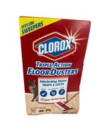 Clorox Floor Dusters Triple Action 26 Dust Cloths Sealed - $28.67 CAD