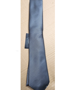 ALFANI Men&#39;s Tie Chauncey Stripe Grey 020 NWT MSRP $55.00 - $20.10 CAD