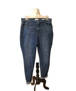 Jessica Simpsons Jeans Cuffed Women&#39;s Size 10 Dark Wash - €12,86 EUR