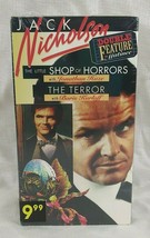 Jack Nicholson XX Feature - The Terror - The Little Shop of Horrors - VHS - New - £19.49 GBP