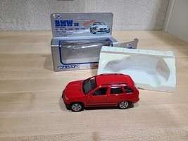 BMW X5 Red Diecast Model Car Welly 1:36-38 Scale Pull Back (Doesn&#39;t Work) 9752 - £9.48 GBP