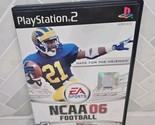 NCAA Football 06 (PlayStation 2, 2005) Complete Tested Working - VGUC - $14.80