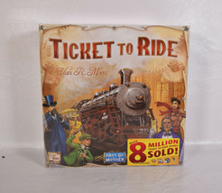 Ticket To Ride New Sealed Factory Days of  Wonder Train Adventure Board Game - £31.15 GBP