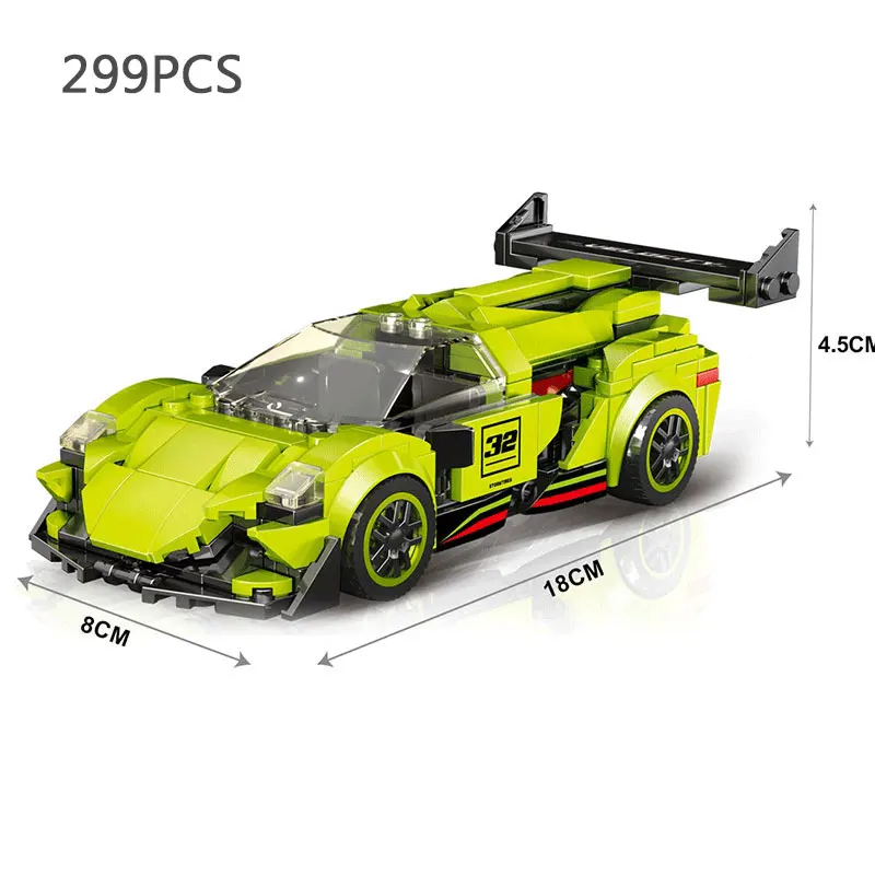 City Speed Champion Technical Car Sports Racing Car Vehicle Racer -50013 299pcs - $17.68