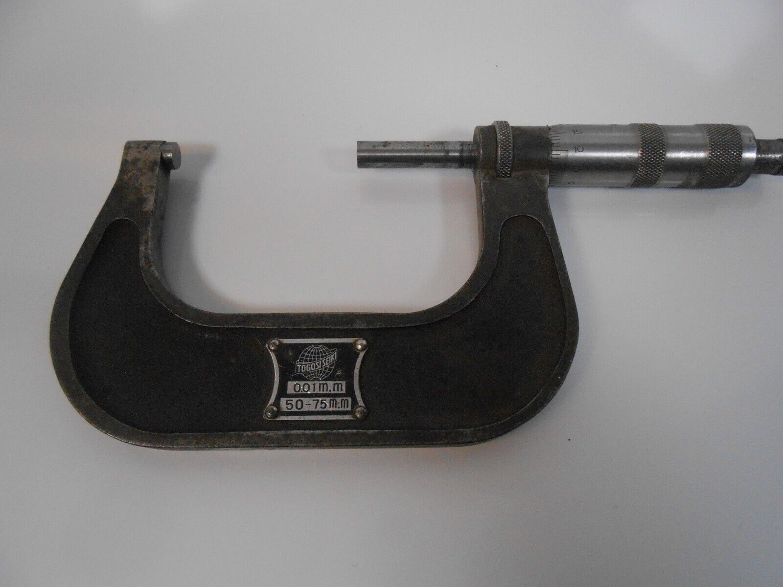 Vintage TOGOSISEIKI Micrometer .01m.m 50-75m.m Rare - $28.05