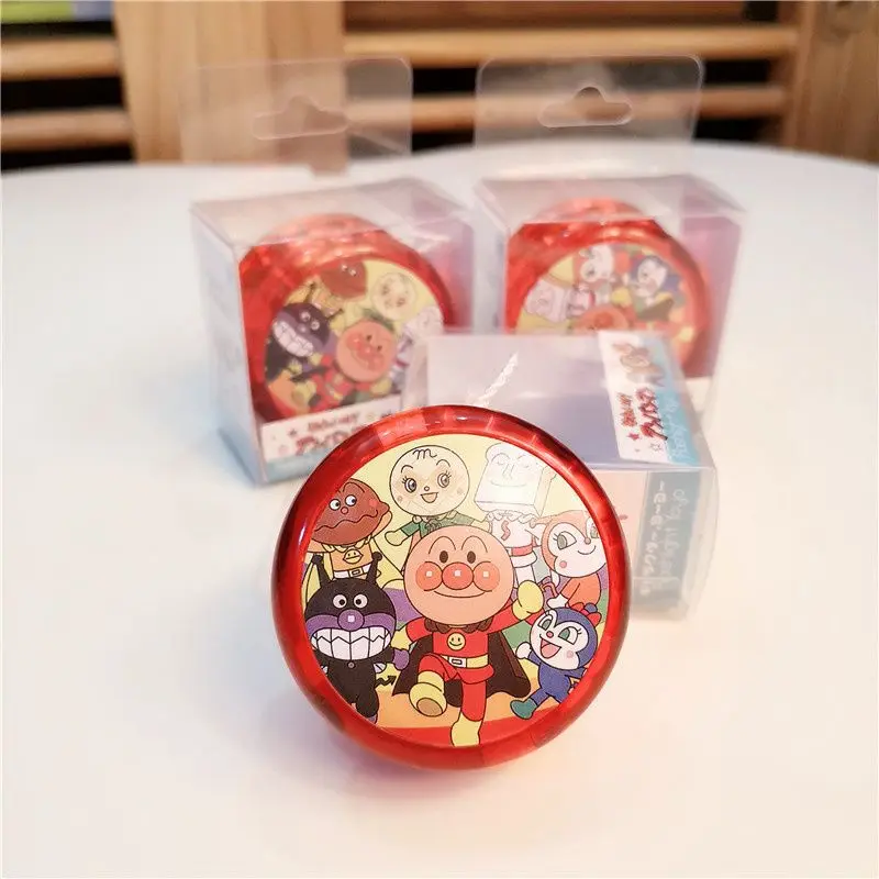 Kawaii Anime Cartoon Creative Nostalgia Toys Japanese Periphery Anpanman Yoyo - £10.40 GBP