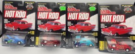 RACING CHAMPIONS HOT ROD MAGAZINE FORD COUPES LOT OF 4 LTD ED DIECAST 1:... - $15.68