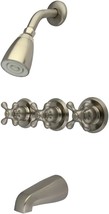 Bath And Shower Faucet By Kingston Brass, Model Number Kb238Ax, With A 5... - $136.94