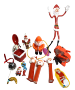 Vintage Miscellaneous Christmas Toys Lot of 14 - $43.75 CAD