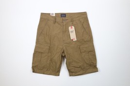 New Levis Mens Size 29 Loose Fit Ripstop Carrier Cargo Shorts Brown Cotton - £42.77 GBP