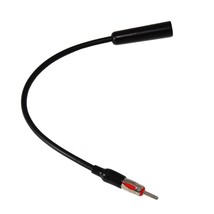 12 Universal Car Am Fm Radio Antenna Extension Extender Cable Male To Fe... - £15.65 GBP