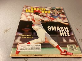 May 25 1987 Sports Illustrated Magazine Smash Hit Cincinnati Reds Eric Davis - £7.86 GBP
