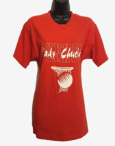 Punxsy Lady Chucks T Shirt Basketball Logo size Medium Punxsutawney High School - £15.76 GBP