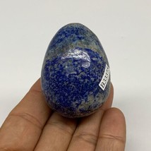 100g, 2&quot;x1.5&quot;x1.4&quot;, Natural Lapis Lazuli Egg Polished, Clearance, B33375 - £15.52 GBP