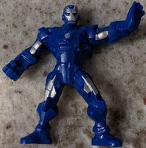 Marvel 500 Series 4 Iron Man Mini Figure Blue Color - £5.58 GBP