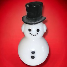 Vintage Avon Cologne Bottle - Dapper Snowman - Almost FullBottle - $5.08