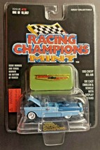 1996 Racing Champions Mint-1955 Chevy Bel Air #72 Blue 1:61 HW3 - £11.28 GBP