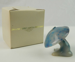 Yellow Daisy Candle Boutique Groovy Blue Mushroom Shaped Candle w/ Box - $11.08
