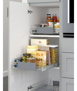 Sliding Adjustable Chrome Wire Storage Organizer Width 12 1/2 inches - 2... - €89,89 EUR