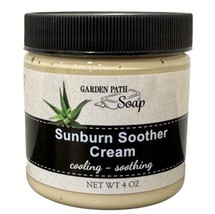 SUNBURN SOOTHER CREAM - Amish Handcrafted with Aloe Vera &amp; Lavender - $12.97+