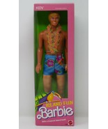 Mattel 1987 Barbie Island Fun Ken NRFB - $31.99