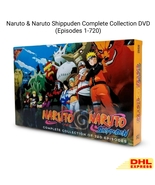 Naruto &amp; Naruto Shippuden Complete Collection Vol. 1-720 Epi. + 11 Movie... - $2,901.45 MXN