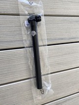 ODYSSEY BMX BIKE INTAC 25.4mm RAILED SEAT POST BLACK 300mm LONG  - £25.95 GBP