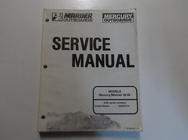 Mercury Mariner Fuoribordo 30 40 Servizio Manuale Acqua Danni 90-826148 695 OEM - £15.72 GBP