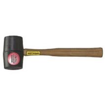 Estwing DH-12 12 Oz Deadhead Rubber Mallet, Wood Handle , Black - $30.91