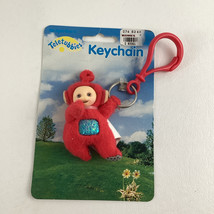 Teletubbies Keychain Po Plush Stuffed Clip On Toy Vintage 1998 Ragdoll A... - $24.70