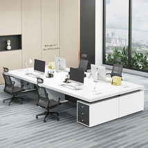 Legs Standing Office Desk Sets Organization European Reception Computer Desk Sec - £2,297.63 GBP+