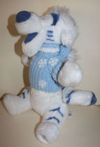 Disney Store Exclusive Winter White Tigger in Blue Sweater Plush - £11.97 GBP