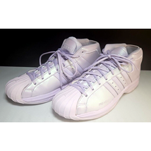 2020 Mens Adidas Pro Model 2G Purple Tint, Size 13 Rare Basketball floor... - $89.00