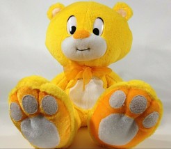 Plush Teddy Bear LARGE Yellow Sunshine Soft Asia Direct Stuffed Animal Toy 18&quot;  - £23.45 GBP
