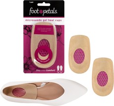 Foot Petals Heel Cups, Prevent Cracked Heels, Stabilize Heels in Women&#39;s Closed  - $16.99