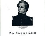 The Croghan Room Menu Hotel Fremont 1950&#39;s Fremont Ohio - £58.36 GBP