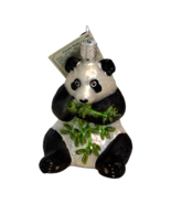 Old World Christmas Ornament Panda Glass Blown Ornaments for Christmas T... - $241.95 MXN