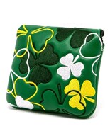 Lucky Shamrock Golf Square Mallet Putter  Headcover Magnetic for Taylorm... - $21.11 CAD