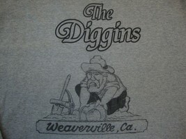 The Diggins gray t shirt size L Weaverville, California - £14.56 GBP