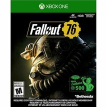 NEW Fallout 76 Standard Edition Microsoft Xbox One Video Game French/English - £9.63 GBP