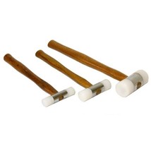 3 Nylon Head Mallet Hammers Jewelers Metalworking Woodworking Bench Tools, 3/4&quot;, - £20.18 GBP