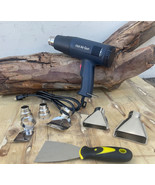 2000W Heat Gun w/6 Nozzles Kit Scraper Shrinking PVC Tubing Stripping Paint - $28.04