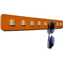 TIGARI Sunglass Organizer, Wood Sunglass Holder for Wall, Hanging Eye Gl... - £11.73 GBP