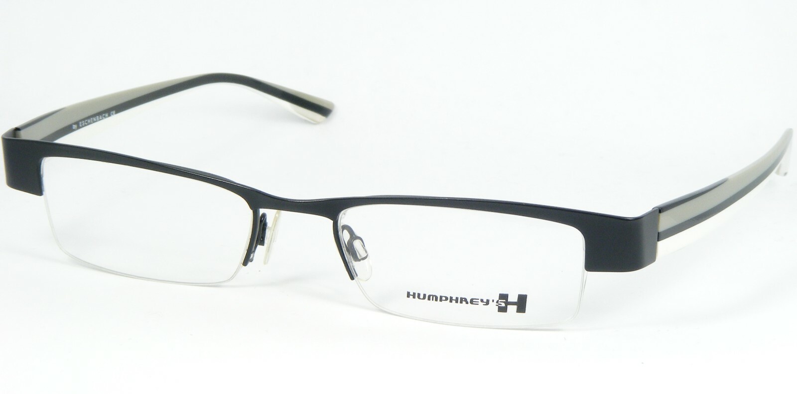 Humphrey&#39;s Eschenbach 2495 10 Noir/Gris/Blanc Lunettes 49-18-135mm - $87.00
