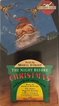 The Night Before Christmas Told By Meryl Streep(Vhs 1992)TESTED-RARE-SHIP N 24HR - £33.51 GBP